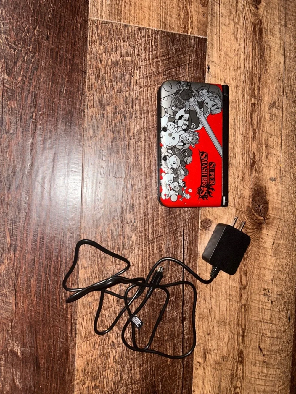 Nintendo Red & Black Super Smash Bros. Themed Handheld Console Shell